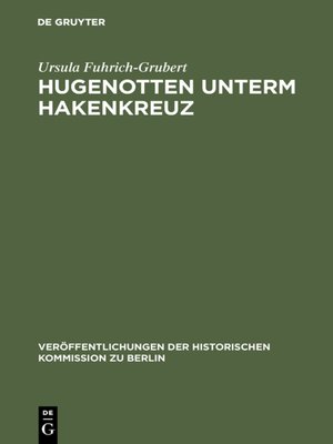 cover image of Hugenotten unterm Hakenkreuz